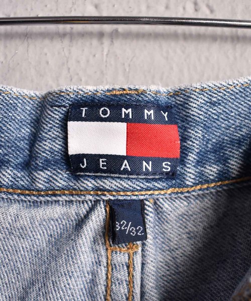 tommy jeans（トミー ジーンズ）の「【ヴィンテージ古着】TOMMY JEANS/トミージーンズ デニムパンツ（デニムパンツ・メンズ・ブルー・32）」の4枚目の写真