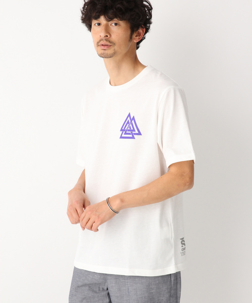 GLOBAL WORK(グローバルワーク)の「プリントTEE半袖【SLINE】/831342(Tシャツ/カットソー・メンズ・ブラック/イエロー/その他2/グレー/その他1・MEDIUM/SMALL/X-LARGE/LARGE)」の4枚目の写真