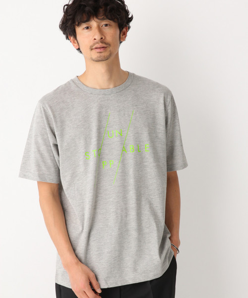 GLOBAL WORK(グローバルワーク)の「プリントTEE半袖【SLINE】/831342(Tシャツ/カットソー・メンズ・ブラック/イエロー/その他2/グレー/その他1・MEDIUM/SMALL/X-LARGE/LARGE)」の3枚目の写真