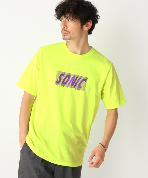 GLOBAL WORK(グローバルワーク)の「プリントTEE半袖【SLINE】/831342(Tシャツ/カットソー・メンズ・ブラック/イエロー/その他2/グレー/その他1・MEDIUM/SMALL/X-LARGE/LARGE)」の1枚目の写真