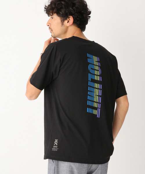 GLOBAL WORK(グローバルワーク)の「プリントTEE半袖【SLINE】/831342(Tシャツ/カットソー・メンズ・ブラック/イエロー/その他2/グレー/その他1・MEDIUM/SMALL/X-LARGE/LARGE)」の11枚目の写真