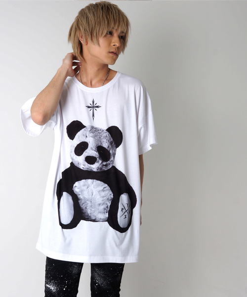 TRAVAS TOKYO（トラバス トウキョウ）の「Panda bear BIG Tee/昇華