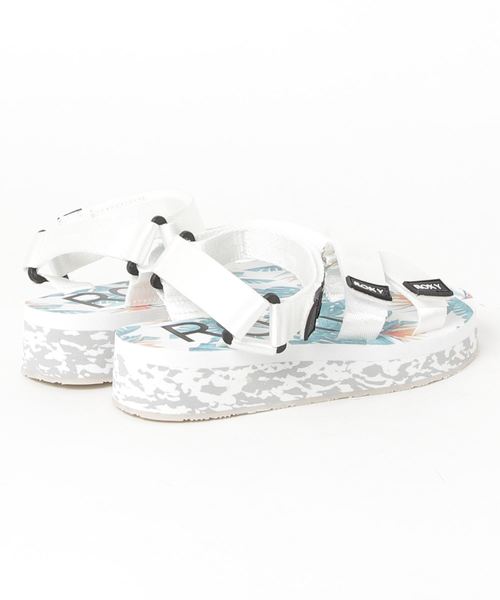 ROXY（ロキシー）の「厚底サンダル ROXY UNDERTOW（サンダル・レディース・ブラック/ホワイト/ネイビー・23cm/25cm/24cm）」の4枚目の写真