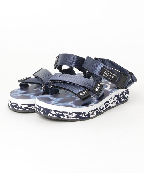 ROXY（ロキシー）の「厚底サンダル ROXY UNDERTOW（サンダル・レディース・ブラック/ホワイト/ネイビー・23cm/25cm/24cm）」の3枚目の写真