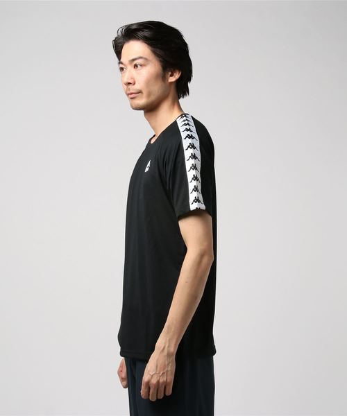 Kappa（カッパ）の「カッパ kappa 半袖Tシャツ（LIFESTYLE BANDA）（Tシャツ/カットソー・メンズ・ホワイト/ブラック/レッド・M/L/XL）」の4枚目の写真