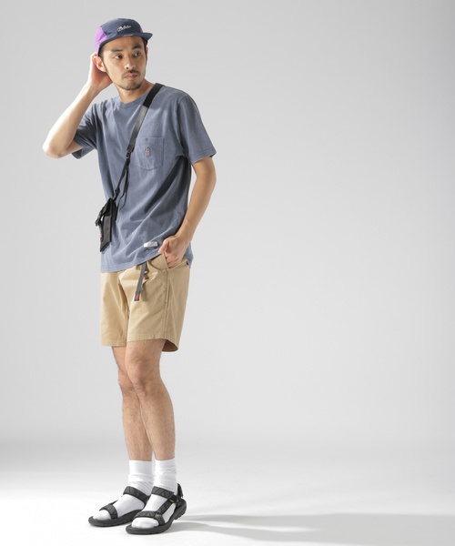 BAYFLOW（ベイフロー）の「スノーウォッシュポケット刺繍S/S TEE（Tシャツ/カットソー・メンズ・ネイビー/ライトグリーン/ホワイト/イエロー・MEDIUM/SMALL/LARGE）」の8枚目の写真