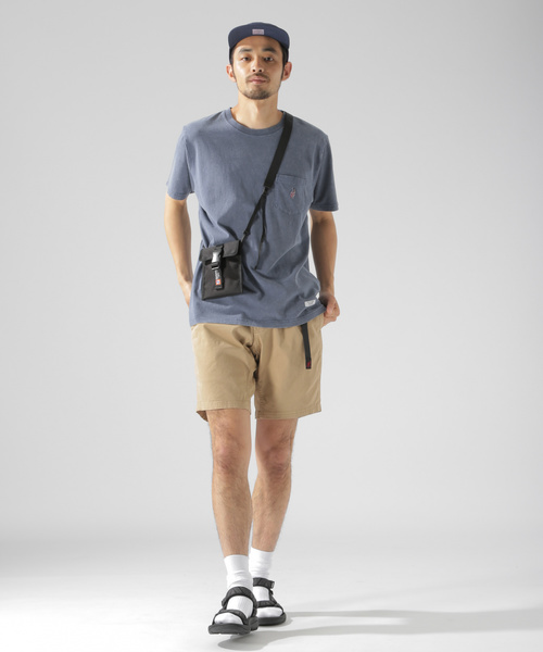 BAYFLOW（ベイフロー）の「スノーウォッシュポケット刺繍S/S TEE（Tシャツ/カットソー・メンズ・ネイビー/ライトグリーン/ホワイト/イエロー・MEDIUM/SMALL/LARGE）」の9枚目の写真