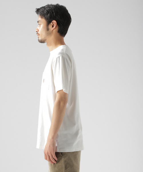 BAYFLOW（ベイフロー）の「スノーウォッシュポケット刺繍S/S TEE（Tシャツ/カットソー・メンズ・ネイビー/ライトグリーン/ホワイト/イエロー・MEDIUM/SMALL/LARGE）」の16枚目の写真