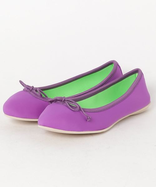 HELIOPOLE（エリオポール）の「BAGLLERINA: ビーチ バレエシューズ（その他シューズ・レディース・ブラック/ネイビー/オレンジ/ダークパープル/バイオレット/ライラック・35/36/37/38/39）」の4枚目の写真