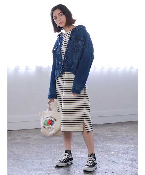 SEVENDAYS=SUNDAY(セブンデイズサンデイ)の「'ドロップショルダー'デニムビッグシルエットGジャン 〇★(デニムジャケット)」|インディゴブルー