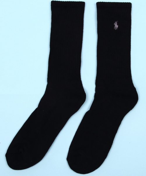 POLO RALPH LAUREN(ポロ ラルフ ローレン)の「POLO RALPH LAUREN 6PACKS CREW SOCKS(ソックス/靴下・メンズ・ホワイト/ブラック・FREE)」の13枚目の写真