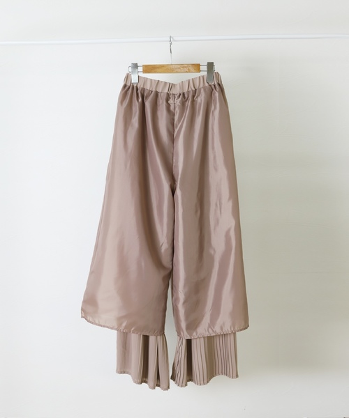 reca（レカ）の「プリーツワイドパンツ（その他パンツ・レディース・ブラック/グレイッシュベージュ/カーキ/ダークベージュ・M）」の22枚目の写真