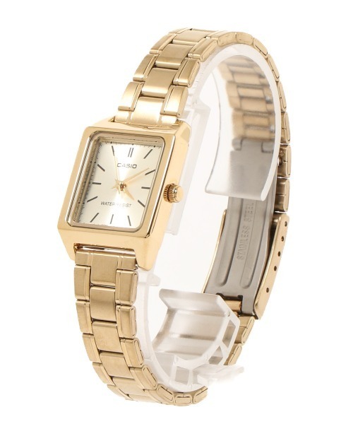 CASIO(カシオ)の「/CASIO(カシオ)/クラシックメタルスクエア(アナログ腕時計・レディース・ゴールド/シルバー/ゴールド系その他/シルバー系その他・FREE)」の8枚目の写真