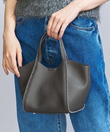 BEAUTY&YOUTH UNITED ARROWS | フェイクレザーボールチェーン ミニトートバッグ -2WAY-(ショルダーバッグ)