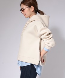 AMERICAN HOLIC | 【2020SS】フード付きサイドＺＩＰポンチプルオーバー ＊(パーカー)