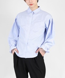 DING | DING/バルーン袖ストライプシャツ(シャツ/ブラウス)