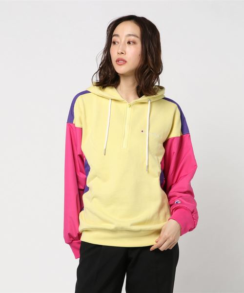 Champion（チャンピオン）の「ハーフジップスウェットパーカー CW-R104