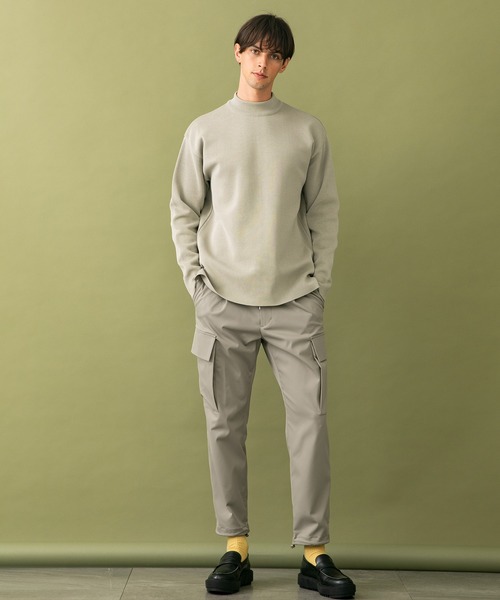 UNITED TOKYO(ユナイテッドトウキョウ)の「撥水ストレッチカーゴパンツ(カーゴパンツ・メンズ・ブラック/グレイッシュベージュ・1/2/3)」の5枚目の写真