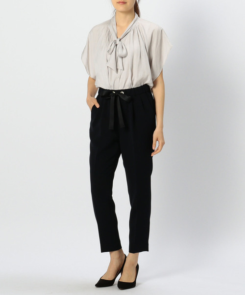 Tiara（ティアラ）の「ソアパールイージータックパンツ（その他パンツ・レディース・グレー系その他/グレー/ネイビー・M/L/S）」の10枚目の写真