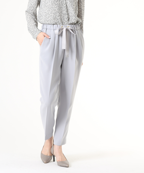 Tiara（ティアラ）の「ソアパールイージータックパンツ（その他パンツ・レディース・グレー系その他/グレー/ネイビー・M/L/S）」の6枚目の写真