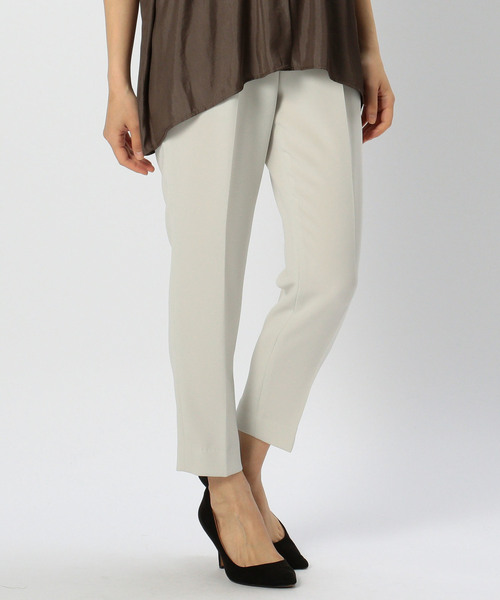 Tiara（ティアラ）の「ソアパールイージータックパンツ（その他パンツ・レディース・グレー系その他/グレー/ネイビー・M/L/S）」の5枚目の写真