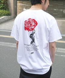 【 eyedy / アイディー 】HOTROSE Tee (Tシャツ)