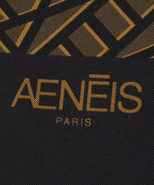 SHIPS(シップス)の「AENEIS:モノグラムプリントスカーフ(ストール/ショール・レディース・ブラウン/ベージュ・ONE SIZE)」の5枚目の写真