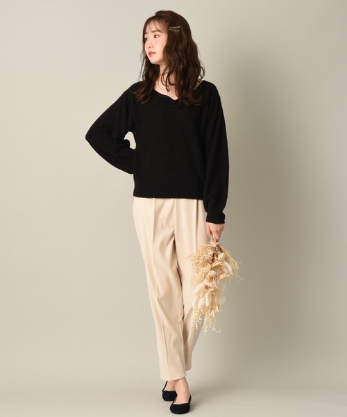 INTERPLANET(インタープラネット)の「サンディングテーパードパンツ(その他パンツ・レディース・オフホワイト/ブルー/ピンク・FREE)」の11枚目の写真