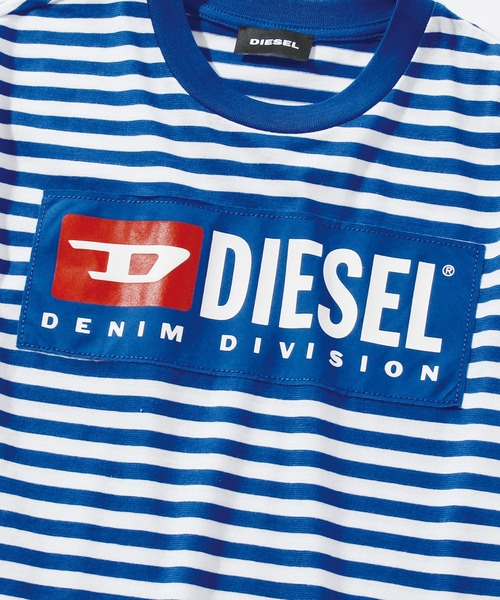DIESEL（ディーゼル）の「DIESEL（ディーゼル）Kids & Junior 半袖Tシャツカットソー（Tシャツ/カットソー・キッズ・ブルー・4Y/6Y/10Y/12Y/14Y/16Y）」の4枚目の写真