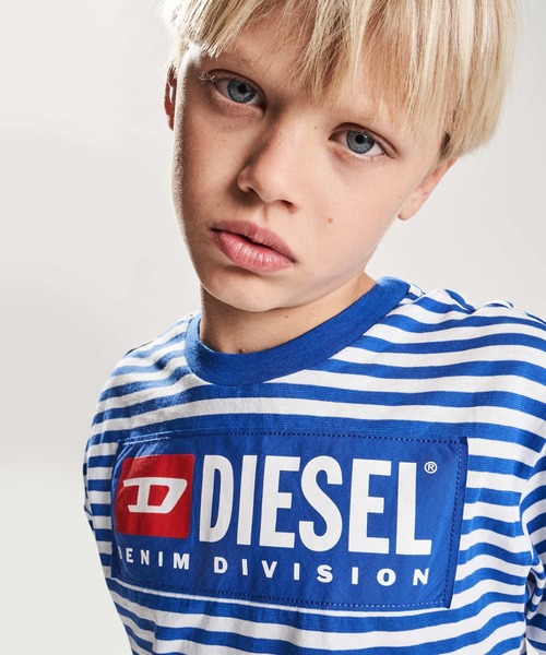 DIESEL（ディーゼル）の「DIESEL（ディーゼル）Kids & Junior 半袖Tシャツカットソー（Tシャツ/カットソー・キッズ・ブルー・4Y/6Y/10Y/12Y/14Y/16Y）」の8枚目の写真