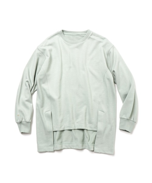 slowmelly（スローメリー）の「【WEARISTA てら】サイドスリット裏毛プルオーバー（スウェット・レディース・ベージュ/ブラウン/ピンク/モスグリーン・FREE）」の20枚目の写真