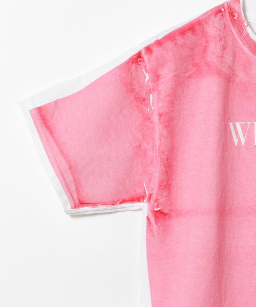 Ray BEAMS（レイビームス）の「NOMA t.d. × Ray BEAMS / 別注 We Dance Tシャツ（Tシャツ/カットソー・レディース・ピンク・ONE SIZE）」の4枚目の写真