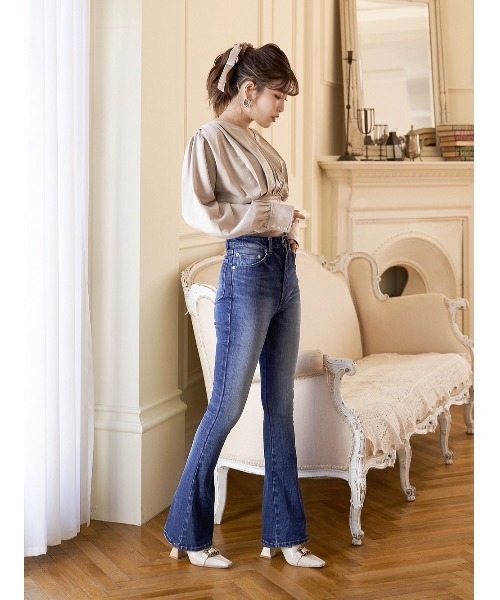 Darich（ダーリッチ）の「ヴィンテージフレアデニム20AW（デニムパンツ