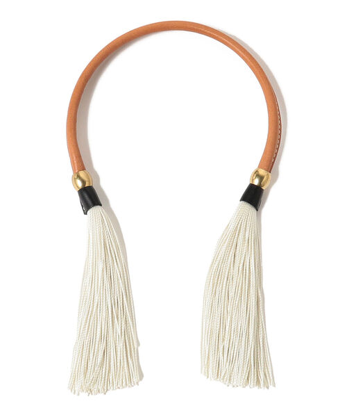 Ray BEAMS（レイビームス）の「FUMIE=TANAKA × Ray BEAMS / 別注 ハングネック ネックレス（ネックレス・レディース・ブラウン系その他3・ONE SIZE）」の2枚目の写真