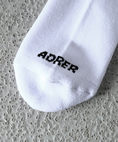 ADRER(アドラー)の「【ADRER】オリジナルソックス3点セット(ソックス/靴下・メンズ・ホワイト/ブラック・SMALL/MEDIUM)」の20枚目の写真