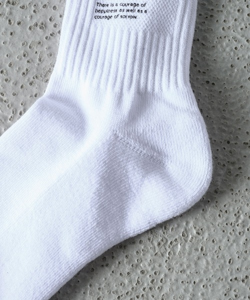 ADRER(アドラー)の「【ADRER】オリジナルソックス3点セット(ソックス/靴下・メンズ・ホワイト/ブラック・SMALL/MEDIUM)」の21枚目の写真