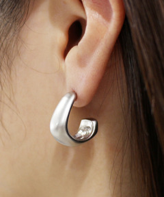 CLANATE クランテ シルバードロップピアス SLOBE IENA 　美品 SLOBE IENA ピアス CLANATE/クランテ シルバードロップピアス