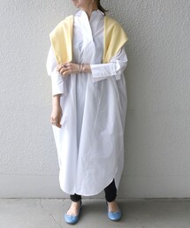SHIPS any（シップス エニィ）の「SHIPS any: オーガニック RENU マキシ ロング シャツ（シャツ/ブラウス・レディース）」