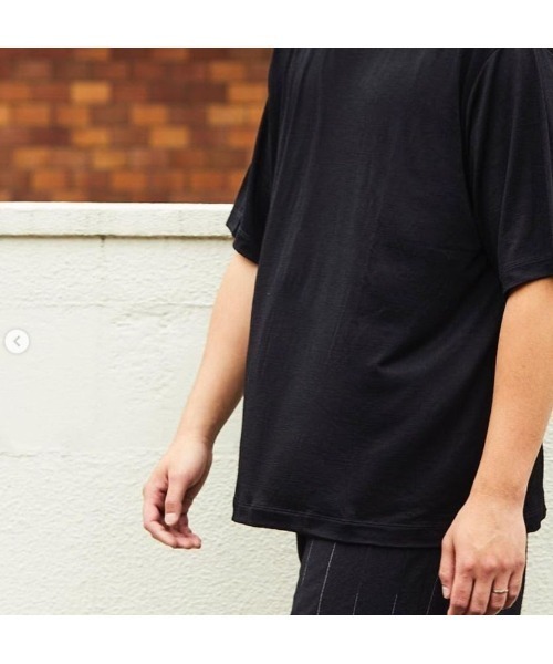 DESCENTE PAUSE(デサントポーズ)の「メリノウールTシャツ / MERINO WOOL T-SHIRT(Tシャツ/カットソー・メンズ・ブラック/イエロー/ブルー・MEDIUM/X-LARGE/X-SMALL/LARGE/SMALL)」の10枚目の写真