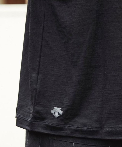 DESCENTE PAUSE(デサントポーズ)の「メリノウールTシャツ / MERINO WOOL T-SHIRT(Tシャツ/カットソー・メンズ・ブラック/イエロー/ブルー・MEDIUM/X-LARGE/X-SMALL/LARGE/SMALL)」の9枚目の写真