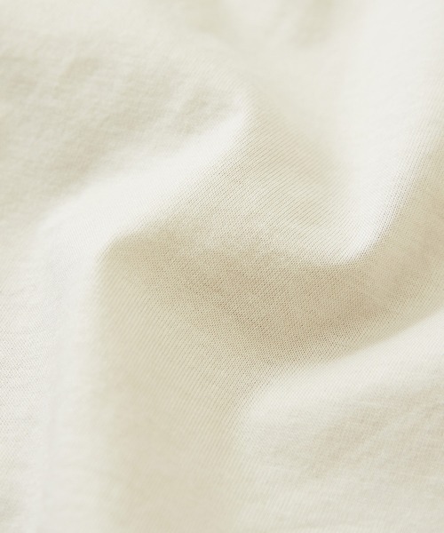 CUBE SUGAR（キューブシュガー）の「シルケット天竺UVカット加工ポケッタブルカーディガン（カーディガン/ボレロ・レディース・パープル/カーキ/オレンジ/マルチ/ナチュラル・M）」の7枚目の写真