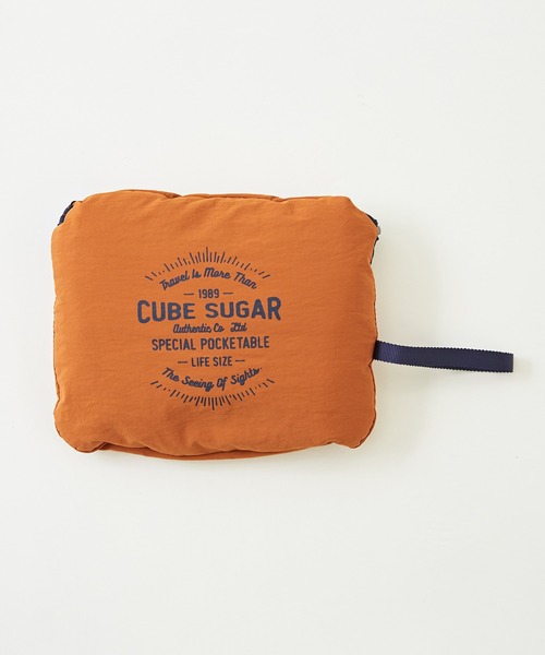 CUBE SUGAR（キューブシュガー）の「シルケット天竺UVカット加工ポケッタブルカーディガン（カーディガン/ボレロ・レディース・パープル/カーキ/オレンジ/マルチ/ナチュラル・M）」の12枚目の写真
