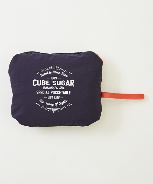 CUBE SUGAR（キューブシュガー）の「シルケット天竺UVカット加工ポケッタブルカーディガン（カーディガン/ボレロ・レディース・パープル/カーキ/オレンジ/マルチ/ナチュラル・M）」の18枚目の写真