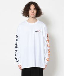 KaneZ | KaneZ/ケインズ/フロッキープリントTシャツ/FLOCKY L/S TEE(Tシャツ/カットソー)