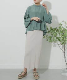 SENSE OF PLACE by URBAN RESEARCH | プチハイネックギャザーブラウス(シャツ/ブラウス)