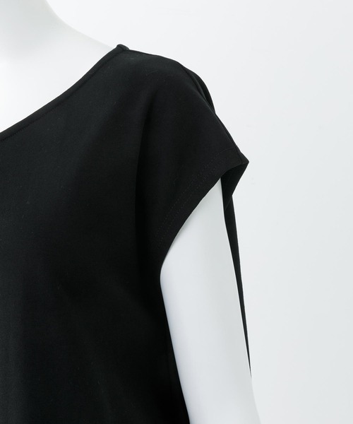 SILAS（サイラス）の「BACK LAYERED DRESS（ワンピース・レディース・ブラック/ベージュ・ONE SIZE）」の10枚目の写真