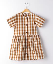 セール Green Label Relaxing グリーンレーベル リラクシング キッズ のワンピース ベージュ系 半袖 通販 Zozotown