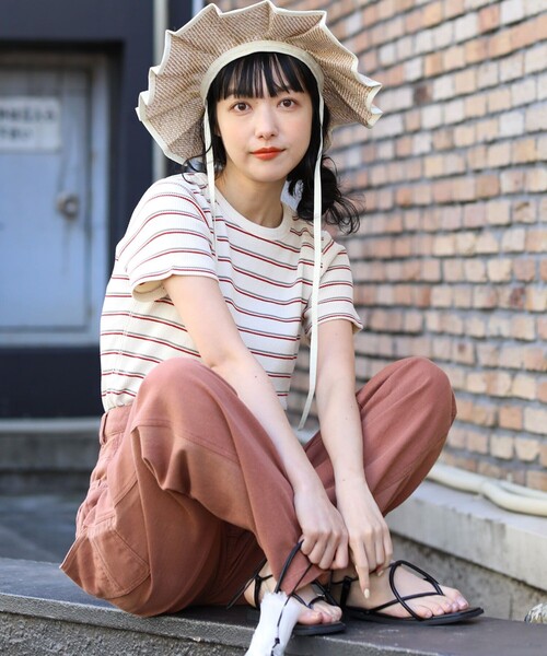 プリーツプリーズ　ショート丈　トップス　柄物　えんぴつ　極美品 ウィメンズ／トップス／トップ – isseymiyake.com