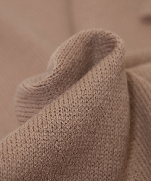 mili an deni（ミリアンデニ）の「クルーネックサイドスリットニットロングワンピース（ワンピース・レディース・ライトグレー/アイボリー/ベージュ/ブラック/ブルー/チャコールグレー/グリーン/パープル/ネイビー・L/M）」の10枚目の写真