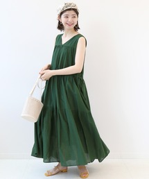 Simplicite（サンプリシテ）｜ワンピース/ドレス（グリーン系）一覧 - WEAR